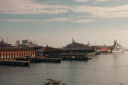 Marina with Yachts