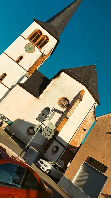Historic Church Scene