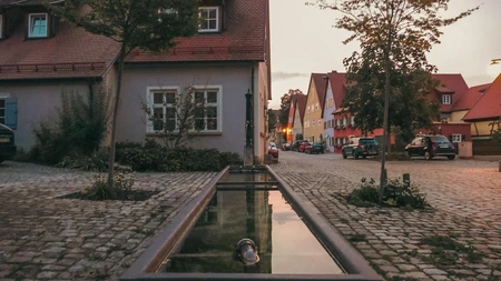 Charming European Street