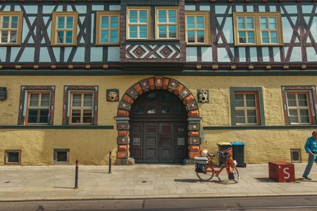 Historic Timber-Frame Building