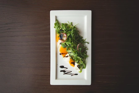 Elegant Salad Presentation