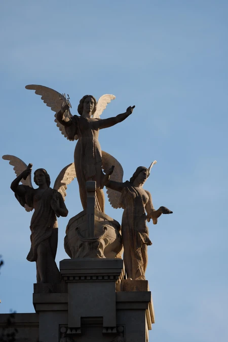 Sculptures Against the Sky