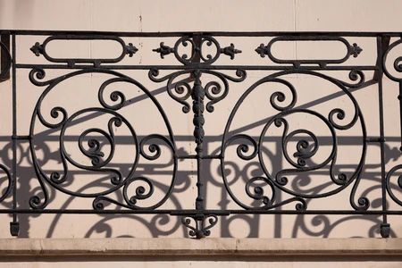 Ornate Iron Railing