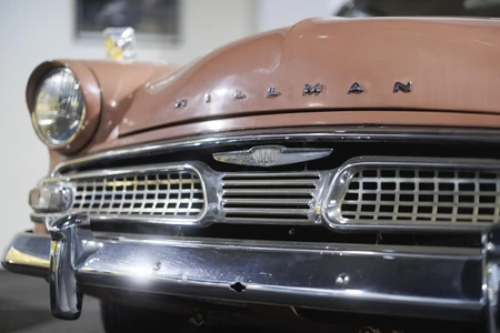 Vintage Car Front View