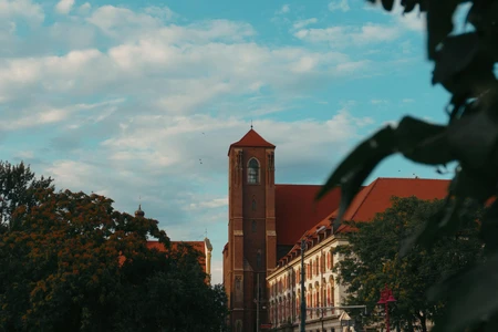 Historic Building with Tower