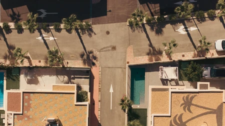 Urban Aerial View