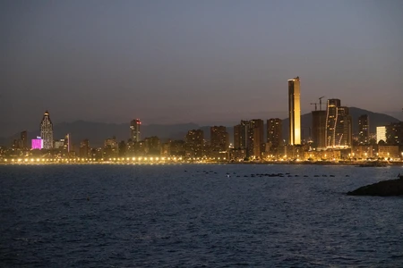 City Skyline at Dusk