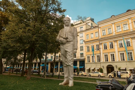 Modern City Sculpture