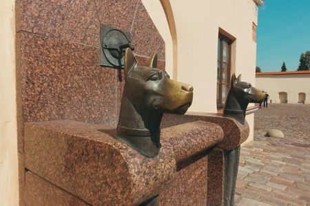Artistic Dog Statues