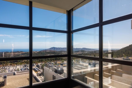Panoramic View from Modern Interior