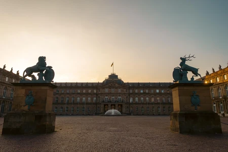 Historic Castle at Dusk