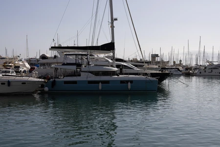 Yachts at a Marina
