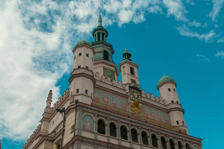 Historic Tower Against Blue Sky