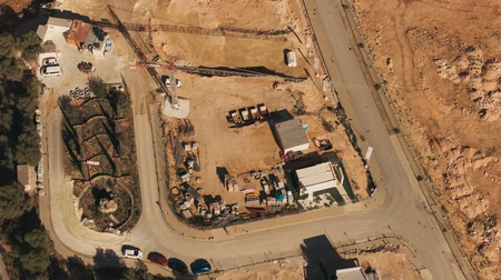 Construction Site from Above