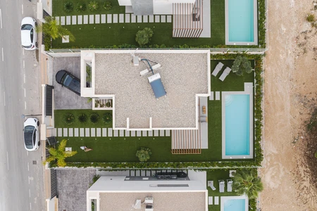 Modern House with Pools