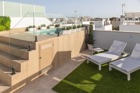 Modern Rooftop Terrace