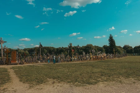 Hill of Crosses Landscape