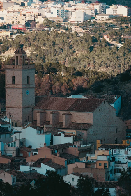 Scenic View of a Historic Town