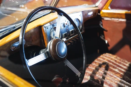 Vintage Car Interior