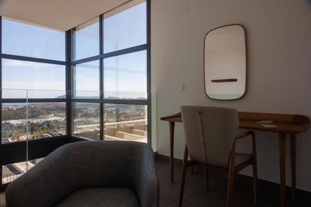 Modern Room with Scenic View
