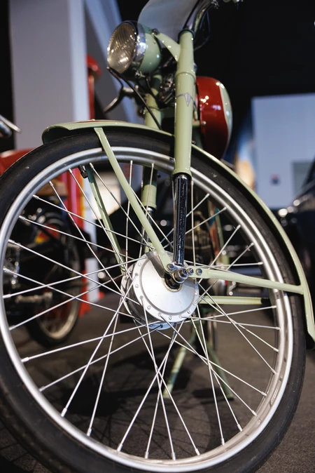 Close-up of a Vintage Bicycle