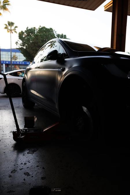 Car Workshop Scene