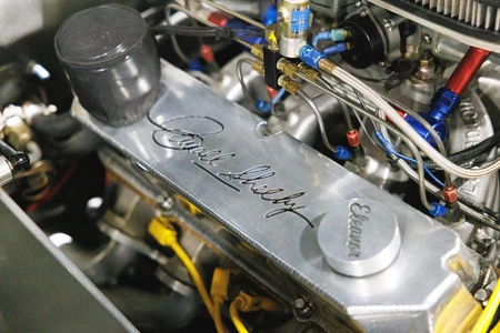 Engine Detail Close-up