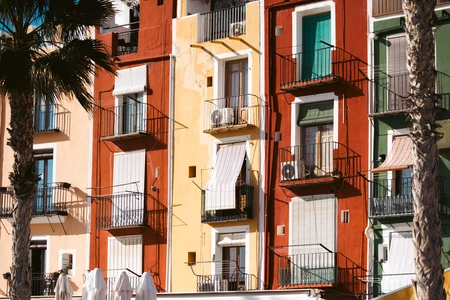 Vibrant Urban Facade