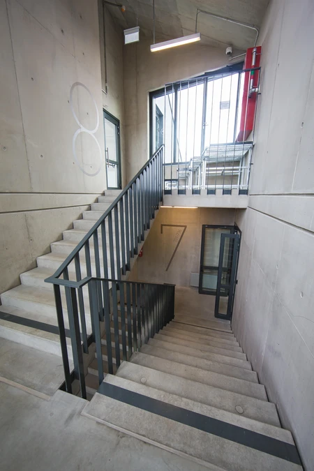 Concrete Staircase Interior