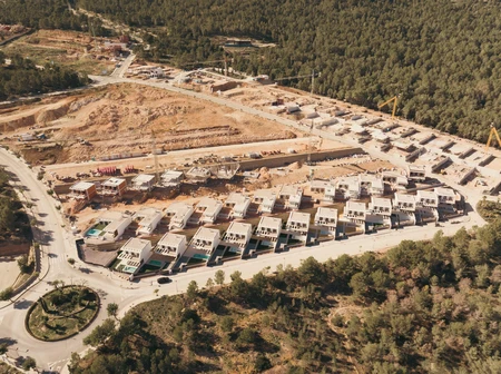 Construction Site Aerial View