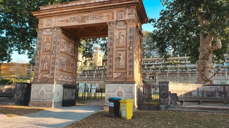 Historic Archway in Park