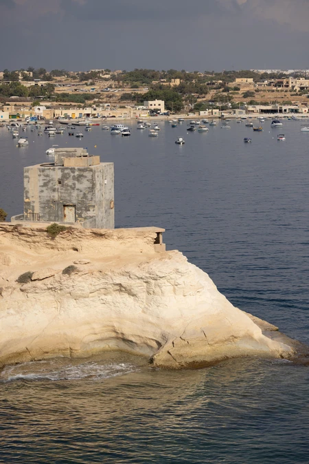 Coastal View with Historic Structure