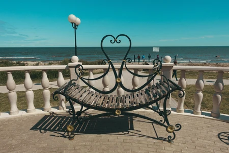 Seaside Bench View