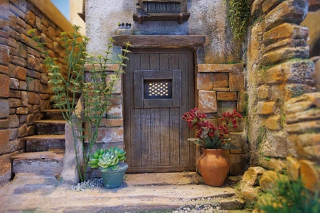Rustic Entrance