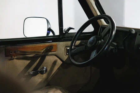 Vintage Car Interior