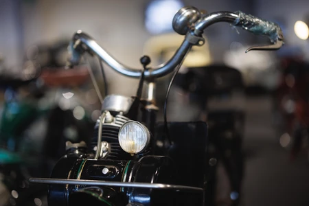 Vintage Motorcycle Handlebar
