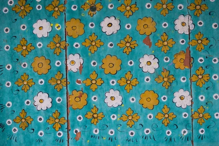 Floral Patterned Wall