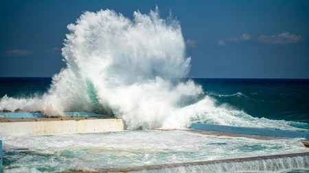 Ocean Wave Splash