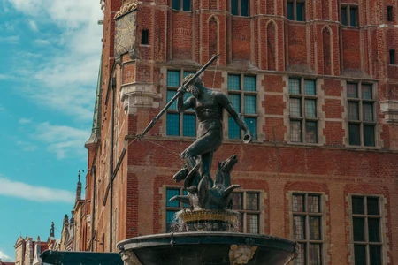 Historic Fountain and Architecture