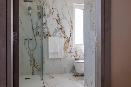 Elegant Marble Bathroom