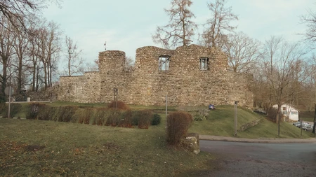 Historic Stone Structure in a Serene Park