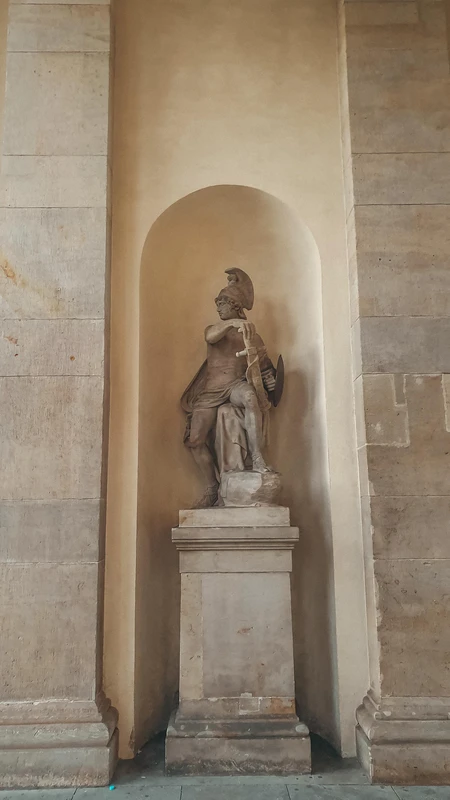 Statue in Architectural Niche
