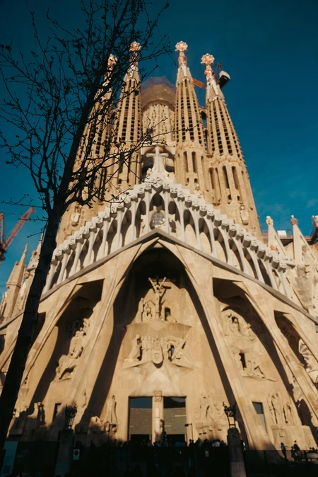 Majestic Cathedral Facade
