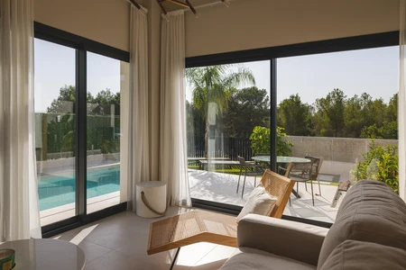 Relaxing Poolside Interior