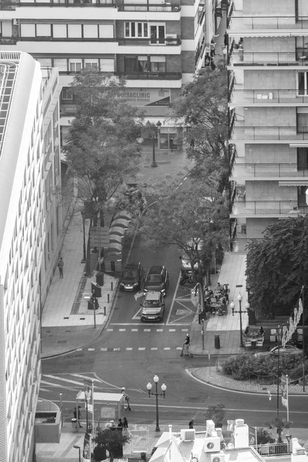 Urban Intersection Scene