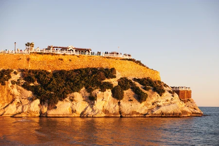 Cliffside View at Sunset