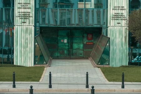 Modern Building Entrance