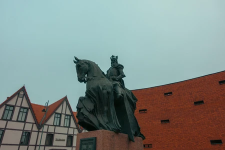 Statue in Historic Square