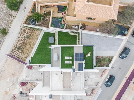 Modern Rooftop View