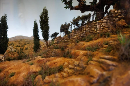 Rustic Pathway in Scenic Countryside